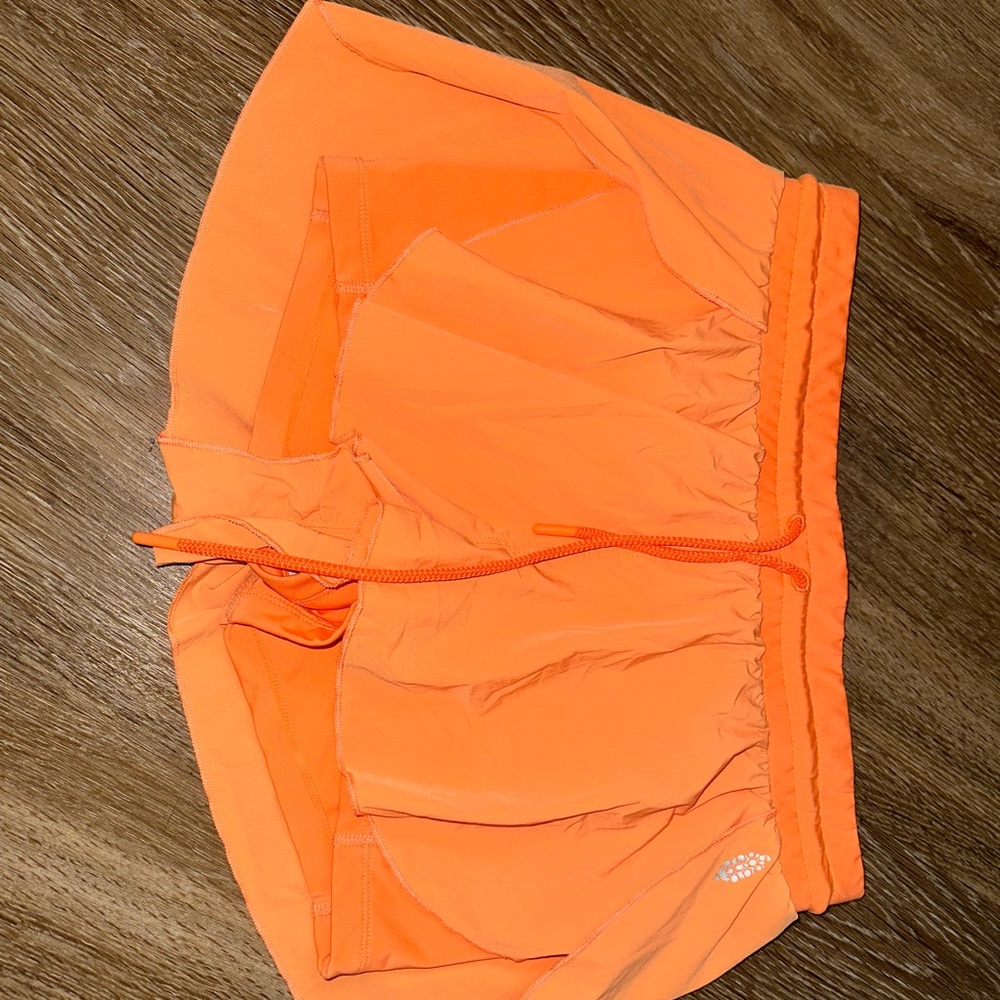free people Bright Orange Athletic Skort